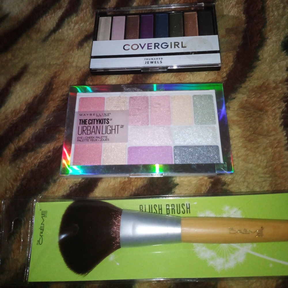 Maybelline eye, cheek, pallet & cover girl eyes